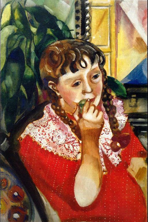 Portrait de Sœur Maryasinka contemporain de Marc Chagall Peintures à l'huile